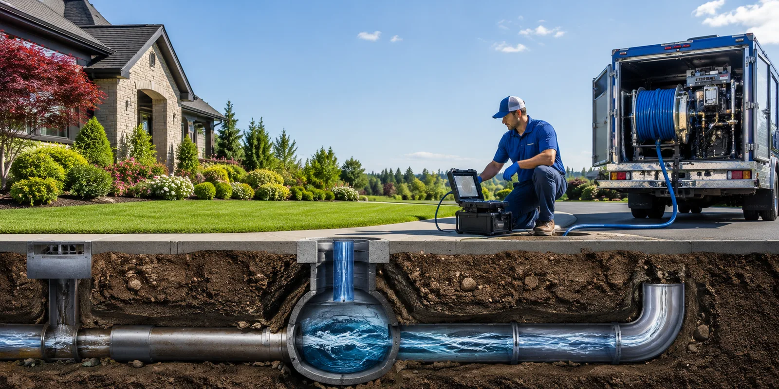 Drainage restoration information for Shermans Dale, PA